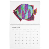 Fantastische vis kalender (Jan 2026)