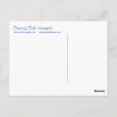 Fantastische vis: Kissiefish Post Cards Briefkaart (Achterkant)