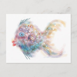 Fantastische vis: Lucy Post Cards Briefkaart