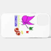 fantastische vlinder Case-Mate iPhone case (Achterkant (horizontaal))
