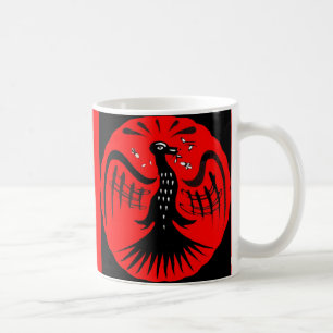 fantastische vogel voor vogelvolkstip koffiemok