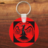 fantastische vogel voor vogelvolkstip sleutelhanger (Voorkant)