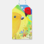 Fantastische vogels cadeaulabel (Voorkant)
