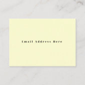 Fantastische vogels contactkaartje (Achterkant)