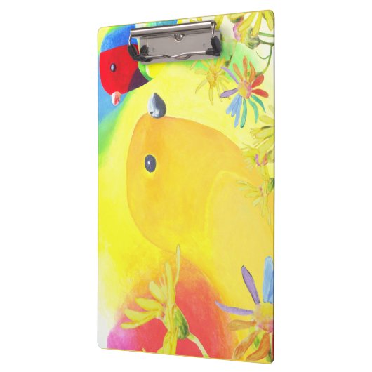 Fantastische vogels klembord (Links)