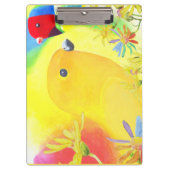 Fantastische vogels klembord (Voorkant)