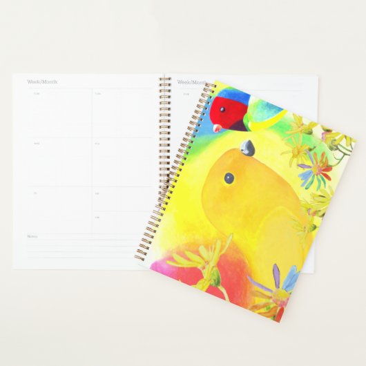Fantastische vogels planner (Display)