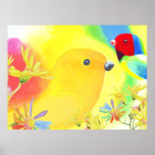 Fantastische vogels poster (Voorkant)