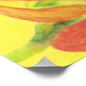 Fantastische vogels poster (Hoek)