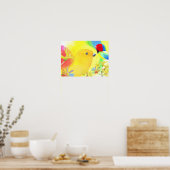 Fantastische vogels poster (Keuken)