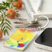 Fantastische vogels sleutelhanger (Voorkant Rechts)