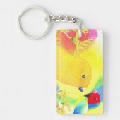 Fantastische vogels sleutelhanger (Voorkant)