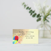 Fantastische vogels visitekaartje (Staand voorkant)