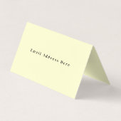 Fantastische vogels visitekaartje (Achterkant)