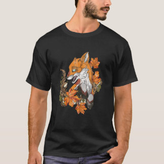 Fantastische Vos Kat Bos Dier Weiland Dier T-shirt