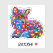 Fantastische vos sticker (Vel)