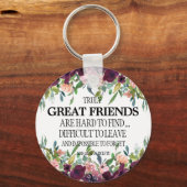 Fantastische vriend bedankt je waardering voor het sleutelhanger (Voorkant)