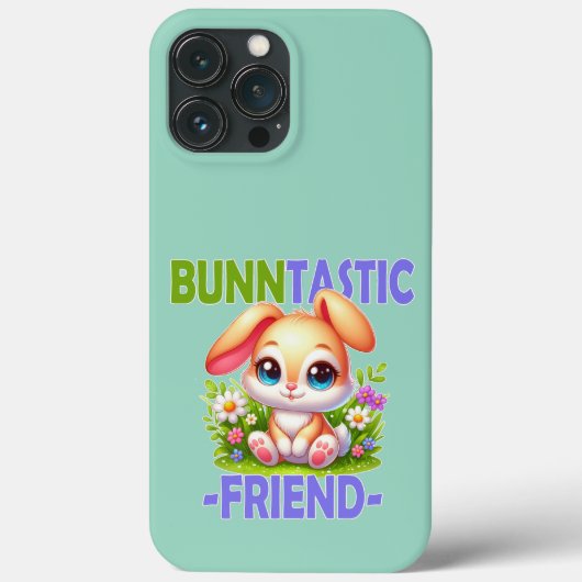 Fantastische vriend woordspeling. Schattigee konij Case-Mate iPhone Case (Achterkant)