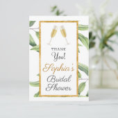 Fantastische Vrijgezellenfeest Bedankkaart (Staand voorkant)