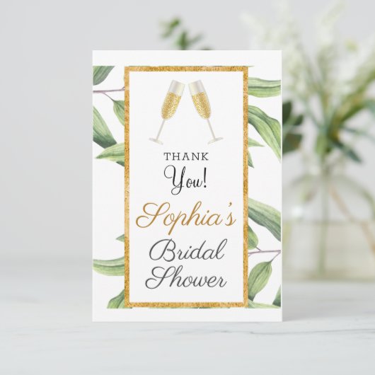 Fantastische Vrijgezellenfeest Bedankkaart (Staand voorkant)