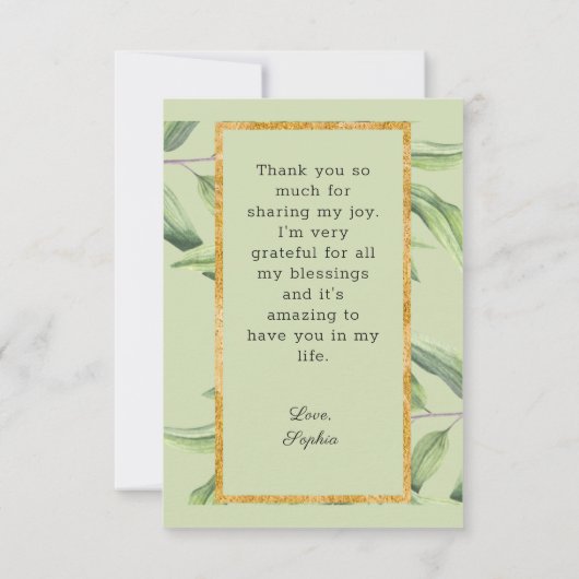 Fantastische Vrijgezellenfeest Bedankkaart (Achterkant)