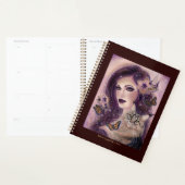 Fantastische vrouwen met een kat van Renee Lavoie  Planner (Display)