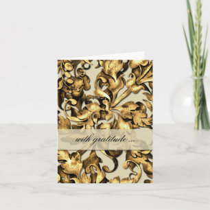 Fantastische vulling Dank je creditcard Bedankkaart