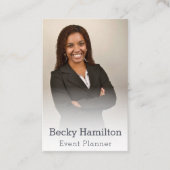 Fantastische waarde template voor evenementenplann visitekaartje (Voorkant)