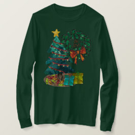 Fantastische Waterverf Kerst Gepersonaliseerd T-shirt