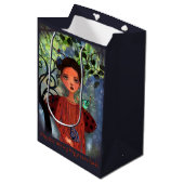 Fantastische Waterverf Ladybug Cadeautas (Voorkant Gekanteld)