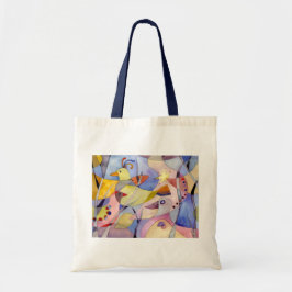 Fantastische Waterverf vogels Tote Bag