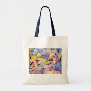 Fantastische Waterverf vogels Tote Bag