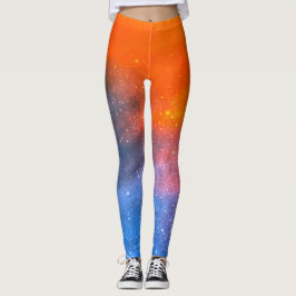 Fantastische wereld in bergen leggings
