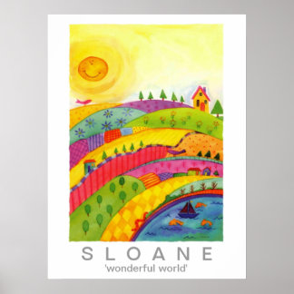 fantastische wereld poster