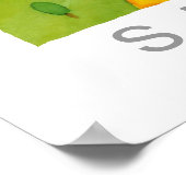 fantastische wereld poster (Hoek)