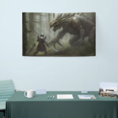 Fantastische wereld spandoek (Beurs)