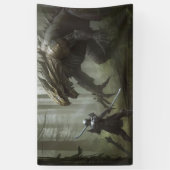 Fantastische wereld spandoek (Verticaal)