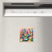 Fantastische werelden ontdekt magneet (Insitu (Vaatwasser))