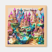 Fantastische werelden ontdekt magneet (Voorkant)