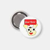 Fantastische werkstickers magneet (Voorkant / Achterkant)