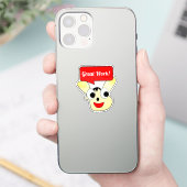 Fantastische werkstickers sticker (Telefoon)