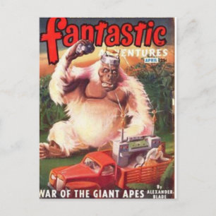 Fantastische wetenschap 6 briefkaart