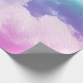 fantastische zachte cloud met pastelverloopkleur e cadeaupapier (Hoek)