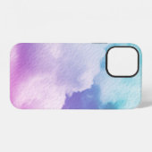 fantastische zachte wolk met pastelgradiëntkleur e iPhone hoesje (Achterkant horizontaal)