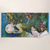 fantastische zeemeermin strandlaken (Voorkant)