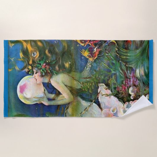 fantastische zeemeermin strandlaken (Voorkant)