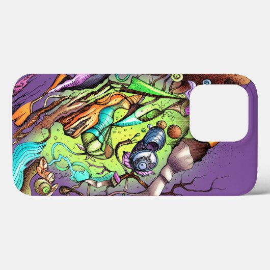Fantastisches Bild im Comic-Stil Case-Mate iPhone Case (Achterkant (horizontaal))
