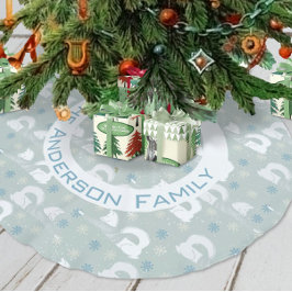 Fantastnaam Fox Shiba Inu Snowflake Kerstboom Rok