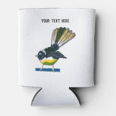 Fantastretro NZ vogeldruk Blikjeskoeler (Voorkant)