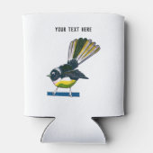 Fantastretro NZ vogeldruk Blikjeskoeler (Achterkant)